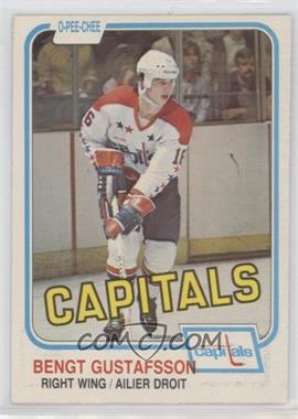 1981-82 O-Pee-Chee - [Base] #353 - Bengt-Ake Gustafsson