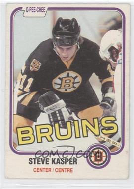 1981-82 O-Pee-Chee - [Base] #4 - Steve Kasper