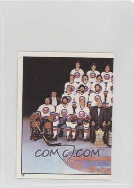 1981-82 O-Pee-Chee Album Stickers - [Base] #17 - Stanley Cup Winners - N.Y. Islanders