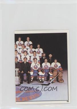 1981-82 O-Pee-Chee Album Stickers - [Base] #18 - Stanley Cup Winners - N.Y. Islanders