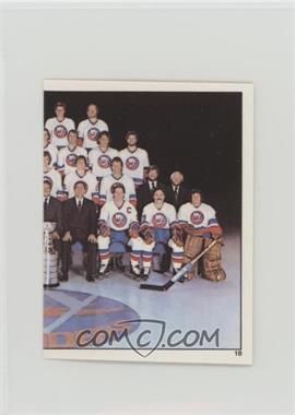 1981-82 O-Pee-Chee Album Stickers - [Base] #18 - Stanley Cup Winners - N.Y. Islanders