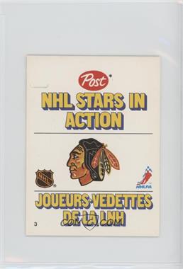 1981-82 Post NHL Stars In Action Stand-ups - [Base] #3 - Denis Savard