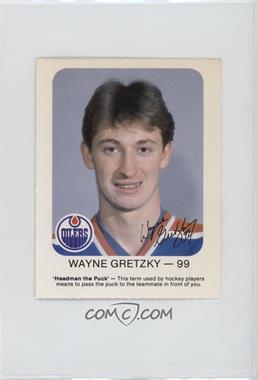 1981-82 Red Rooster Edmonton Oilers - [Base] #99.1 - Wayne Gretzky (Short hair) [Poor to Fair]