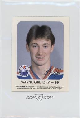 1981-82 Red Rooster Edmonton Oilers - [Base] #99.1 - Wayne Gretzky (Short hair) [EX to NM]