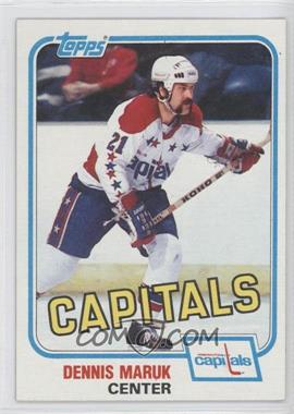 1981-82 Topps - [Base] #120E - Dennis Maruk