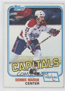 1981-82 Topps - [Base] #120E - Dennis Maruk