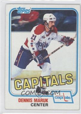 1981-82 Topps - [Base] #120E - Dennis Maruk