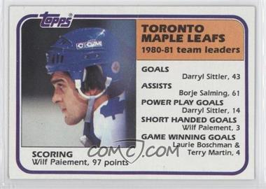 1981-82 Topps - [Base] #63 - Wilf Paiement