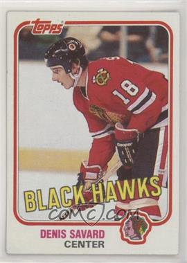 1981-82 Topps - [Base] #75W - Denis Savard