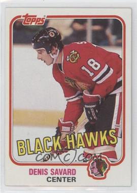 1981-82 Topps - [Base] #75W - Denis Savard