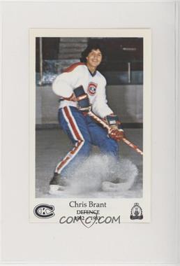 1982-83 Kingston Canadiens P.L.A.Y. (Police, Laws and Youth) - [Base] #18 - Chris Brant