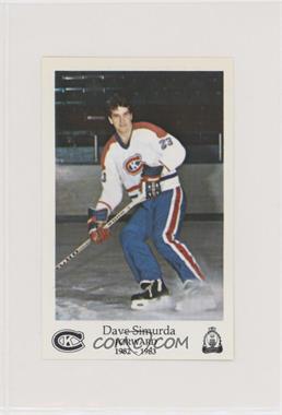 1982-83 Kingston Canadiens P.L.A.Y. (Police, Laws and Youth) - [Base] #19 - Dave Simurda