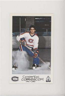 1982-83 Kingston Canadiens P.L.A.Y. (Police, Laws and Youth) - [Base] #6 - Carmine Vani