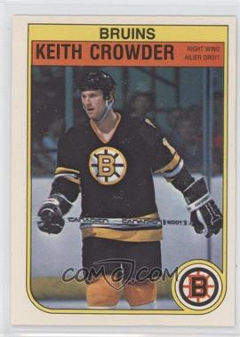 1982-83 O-Pee-Chee - [Base] #10 - Keith Crowder