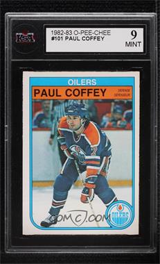 1982-83 O-Pee-Chee - [Base] #101 - Paul Coffey [KSA 9 MINT]