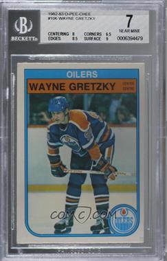 1982-83 O-Pee-Chee - [Base] #106 - Wayne Gretzky [BGS 7 NEAR MINT]