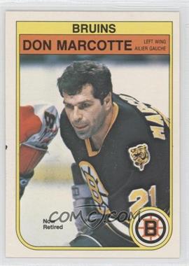 1982-83 O-Pee-Chee - [Base] #14 - Don Marcotte