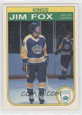 1982-83 O-Pee-Chee - [Base] #154 - Jim Fox