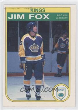 1982-83 O-Pee-Chee - [Base] #154 - Jim Fox