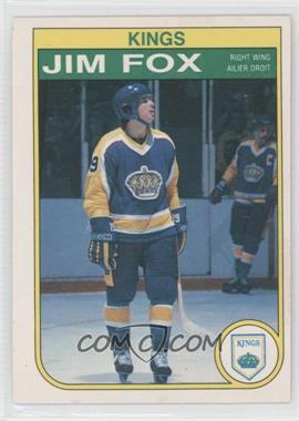 1982-83 O-Pee-Chee - [Base] #154 - Jim Fox