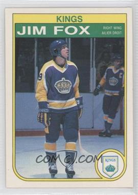 1982-83 O-Pee-Chee - [Base] #154 - Jim Fox