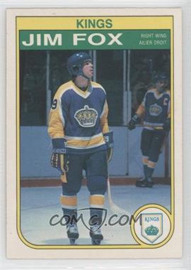 1982-83 O-Pee-Chee - [Base] #154 - Jim Fox