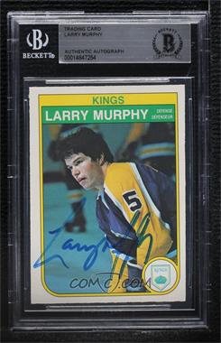 1982-83 O-Pee-Chee - [Base] #158 - Larry Murphy [BAS Authentic]