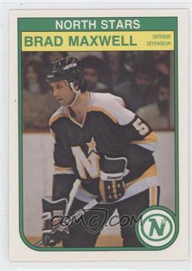 1982-83 O-Pee-Chee - [Base] #168 - Brad Maxwell