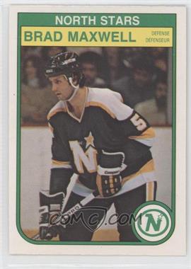 1982-83 O-Pee-Chee - [Base] #168 - Brad Maxwell