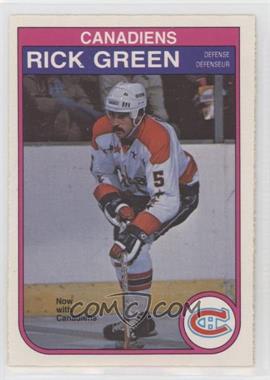 1982-83 O-Pee-Chee - [Base] #183 - Rick Green