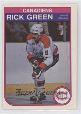 1982-83 O-Pee-Chee - [Base] #183 - Rick Green