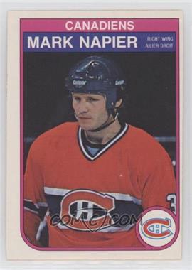 1982-83 O-Pee-Chee - [Base] #189 - Mark Napier