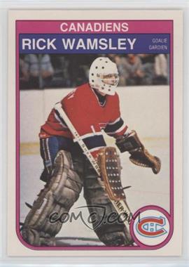 1982-83 O-Pee-Chee - [Base] #195 - Rick Wamsley
