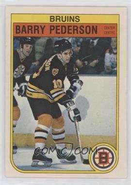 1982-83 O-Pee-Chee - [Base] #20 - Barry Pederson