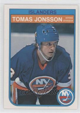 1982-83 O-Pee-Chee - [Base] #202 - Tomas Jonsson