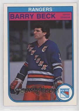 1982-83 O-Pee-Chee - [Base] #219 - Barry Beck