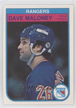 1982-83 O-Pee-Chee - [Base] #228 - Dave Maloney