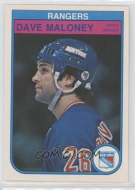 1982-83 O-Pee-Chee - [Base] #228 - Dave Maloney
