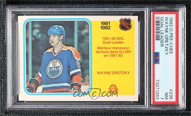 1982-83 O-Pee-Chee - [Base] #235 - Wayne Gretzky [PSA 7 NM]