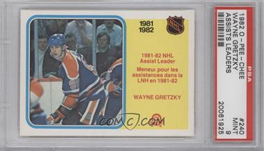 1982-83 O-Pee-Chee - [Base] #240 - Wayne Gretzky [PSA 9 MINT]