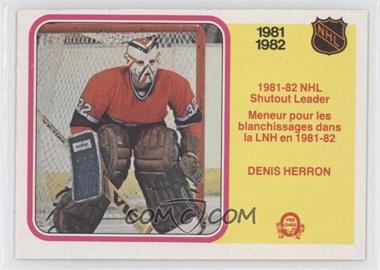 1982-83 O-Pee-Chee - [Base] #241 - Denis Herron