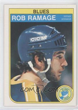 1982-83 O-Pee-Chee - [Base] #310 - Rob Ramage