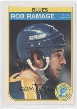 1982-83 O-Pee-Chee - [Base] #310 - Rob Ramage