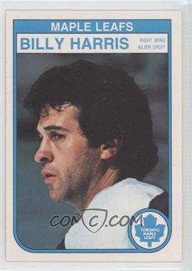 1982-83 O-Pee-Chee - [Base] #322 - Billy Harris