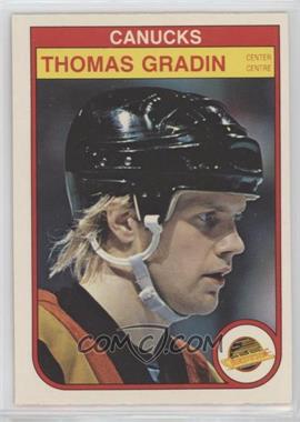 1982-83 O-Pee-Chee - [Base] #344 - Thomas Gradin