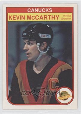 1982-83 O-Pee-Chee - [Base] #351 - Kevin McCarthy