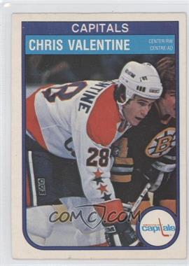 1982-83 O-Pee-Chee - [Base] #373 - Chris Valentine