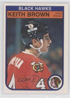 1982-83 O-Pee-Chee - [Base] #62 - Keith Brown