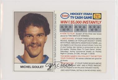 1983-84 ESSO Hockey Stars TV Cash Game - [Base] #_MIGO - Michel Goulet