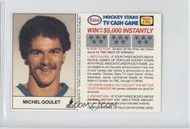1983-84 ESSO Hockey Stars TV Cash Game - [Base] #_MIGO - Michel Goulet